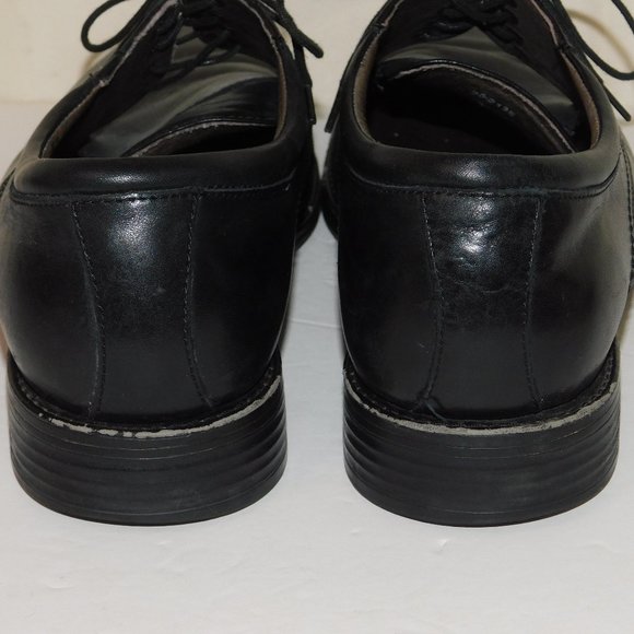 Johnston & Murphy Black Soft Leather Lace Up Dress Shoes Men\'s Size 10.5 M main image 10